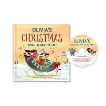 My Christmas Sing-Along Personalized Book and Songs
