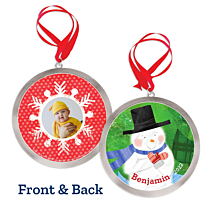 Magical Snowman Personalized Ornament