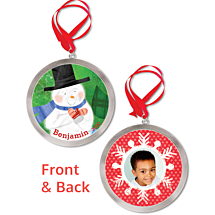 Magical Snowman Personalized Ornament