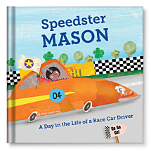 Speedster Personalized Book