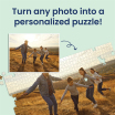 Premium Personalized Photo Puzzle, Landscape / Horizontal – 1,000 Pieces