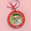 Dog&#039;s First Christmas Personalized Ornament