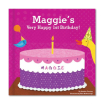 Baby&#039;s First Birthday Personalized Board Book - Pink