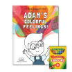 Crayola &quot;Color My Feelings&quot; Personalized Coloring Book and Crayons Gift Set
