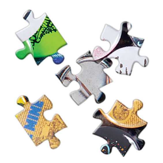 Find Me Buttons Personalized Seek and Find Puzzle - 500 pieces 