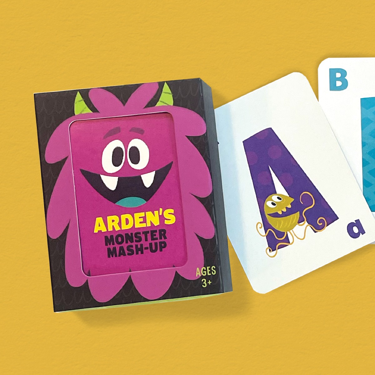 Monster Mash-up 3-in-1 Personalized Matching Game