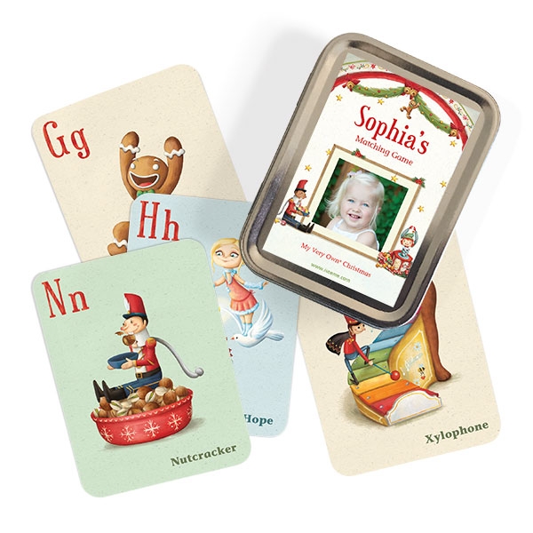My Very Own Christmas 3-in-1 Personalized Matching Game