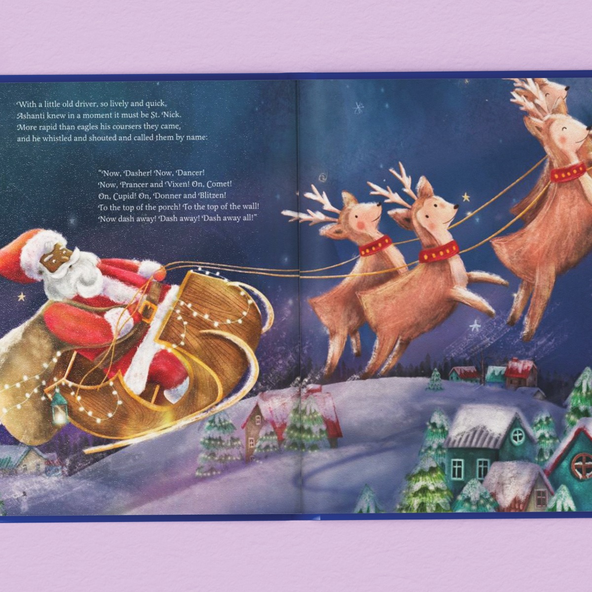 Our Family’s Night Before Christmas Personalised Book 