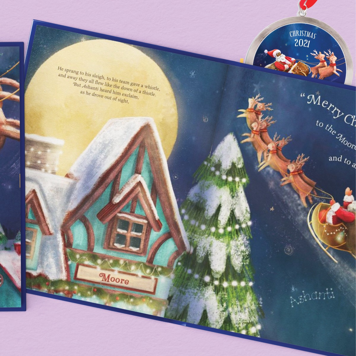 Our Family’s Night Before Christmas Personalised Book 