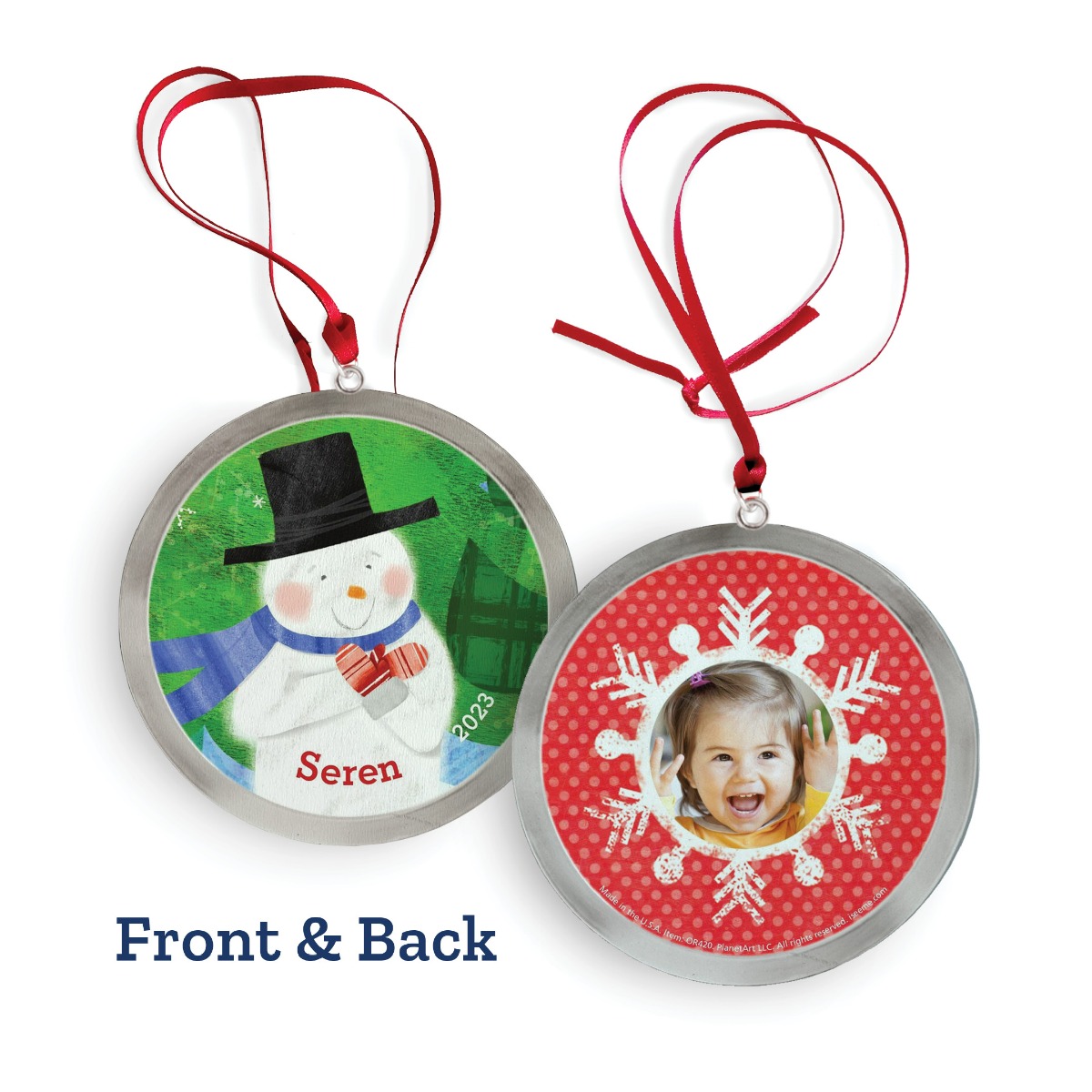 My Magical Snowman Personalized Book and Ornament Gift Set
