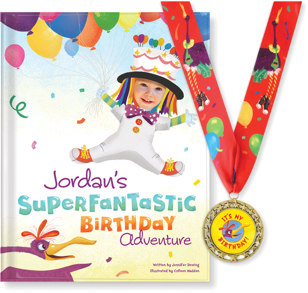 My Superfantastic Birthday Adventure Personalized Gift Set