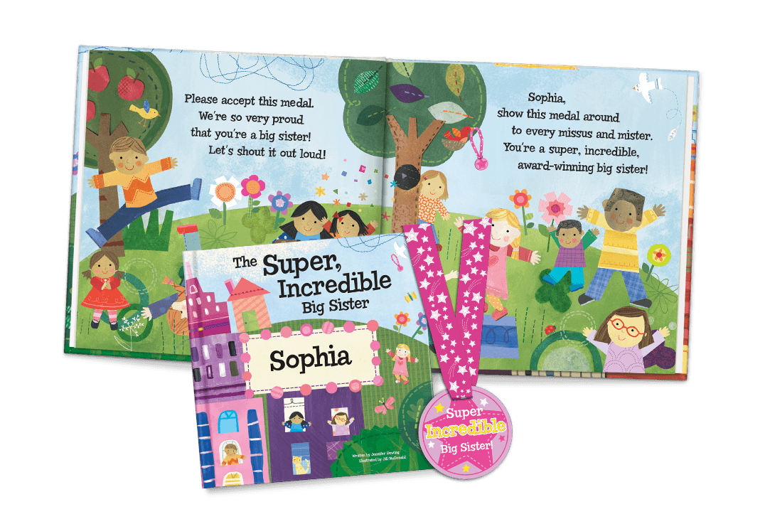 The Super, Incredible Big Sister of Twins Gift Set