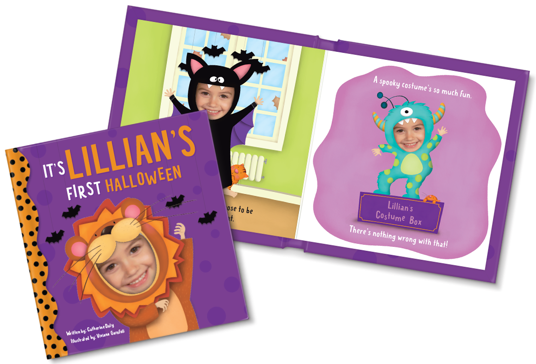 My First Halloween Personalized Board Book