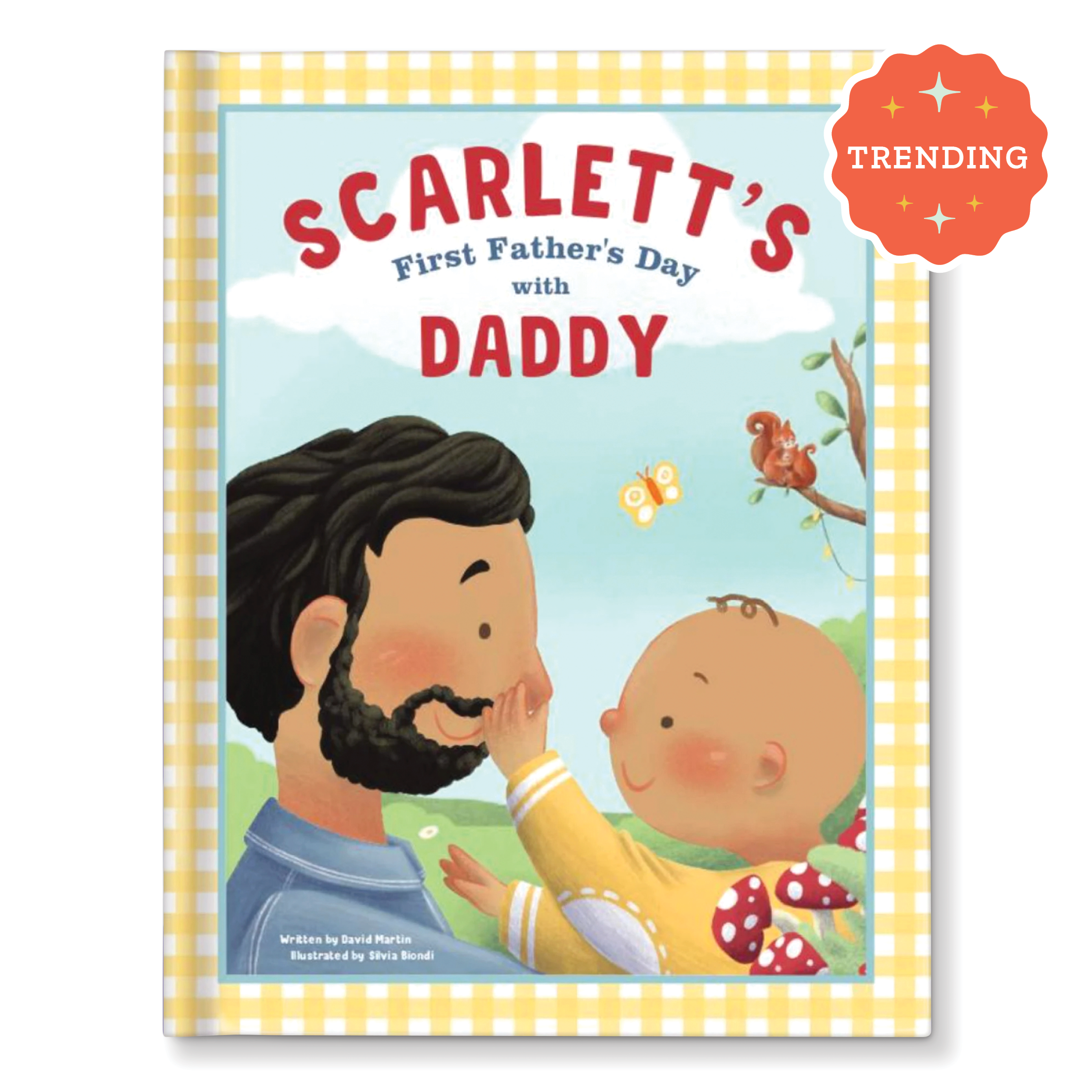Baby's First Father's Day with Daddy Personalized Book