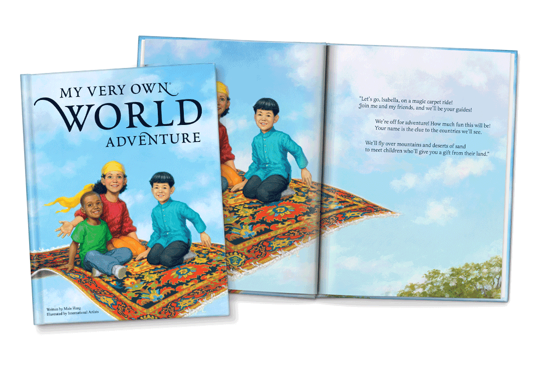 My Very Own World Adventure Personalised Book