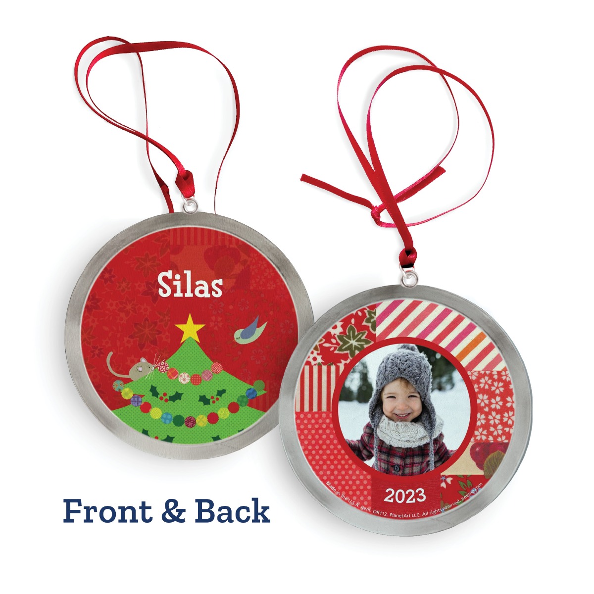 Christmas Tree Personalized Ornament