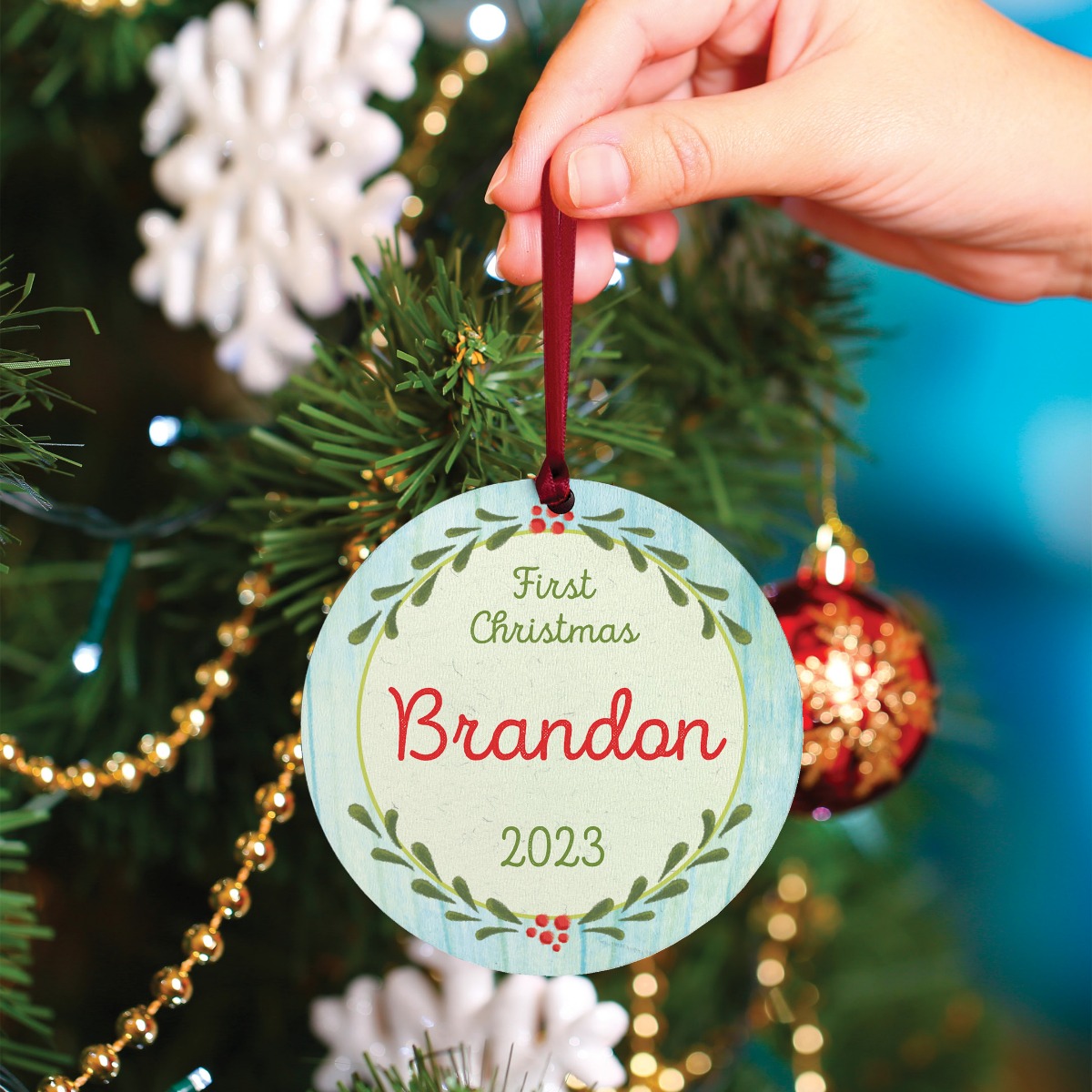 My First Christmas Personalized Ornament