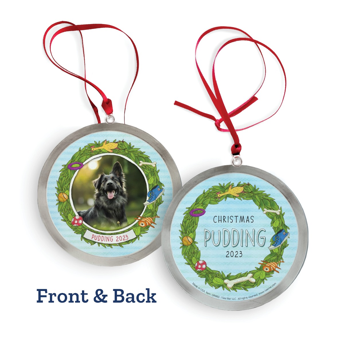 If My Dog Could Talk Personalized Ornament