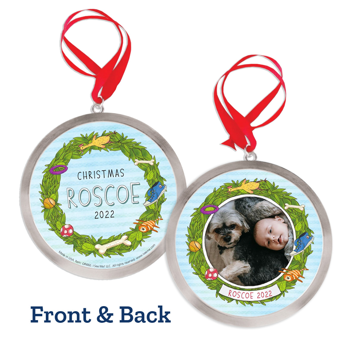 If My Dog Could Talk Personalized Book and Ornament