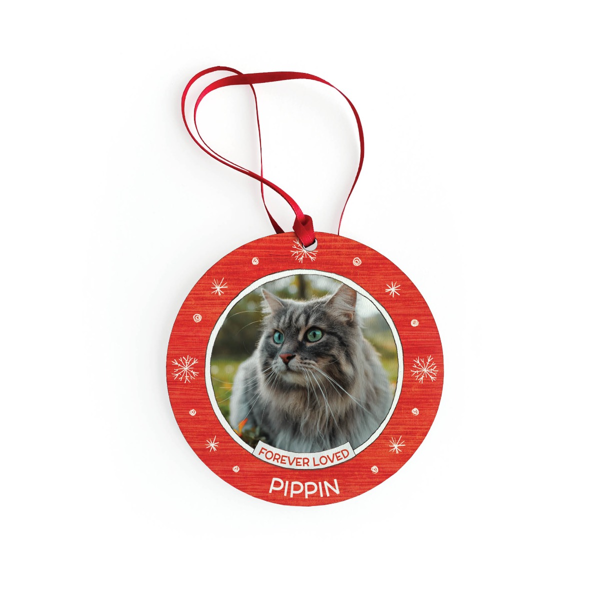 Cat Memorial Personalized Ornament