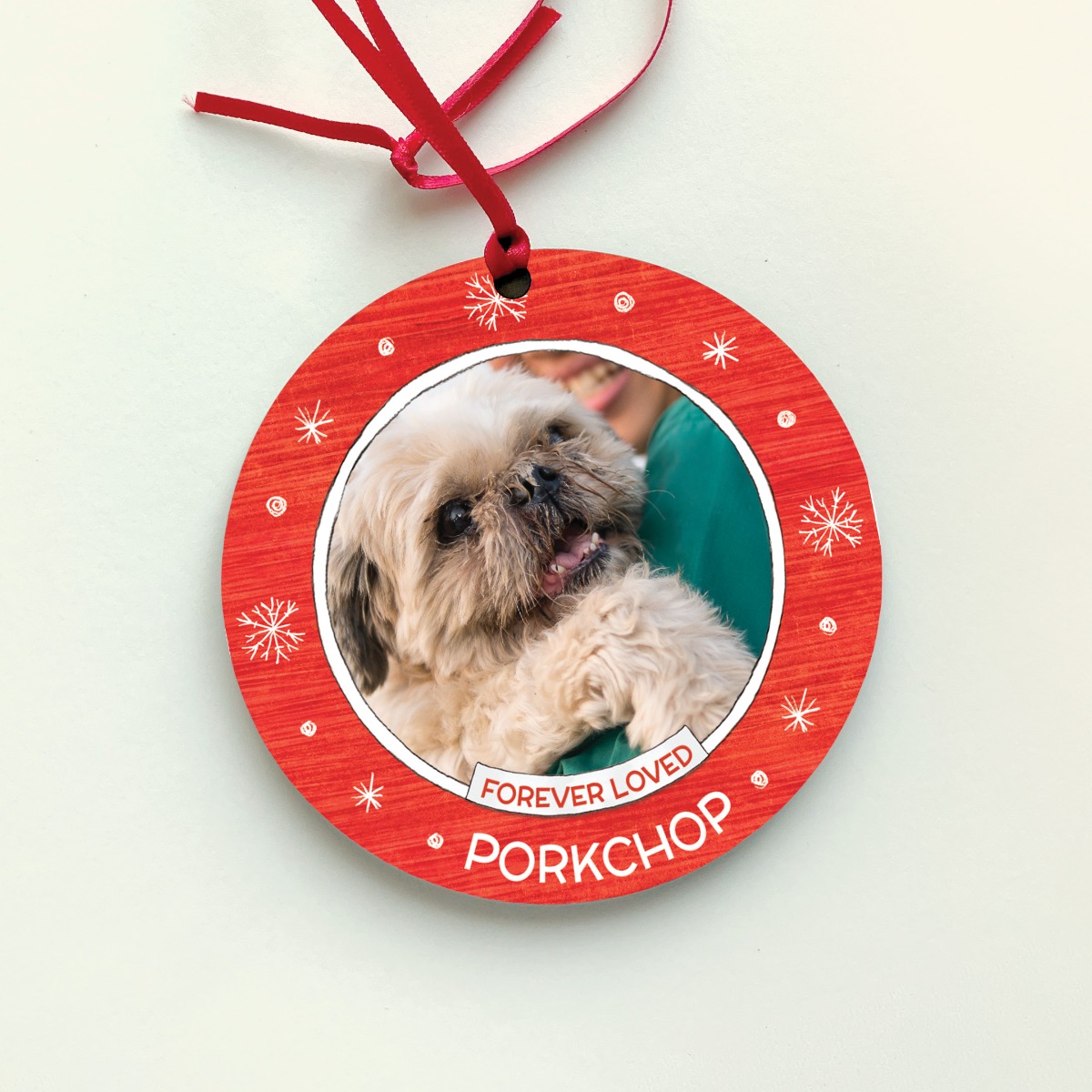 Dog Memorial Personalized Ornament
