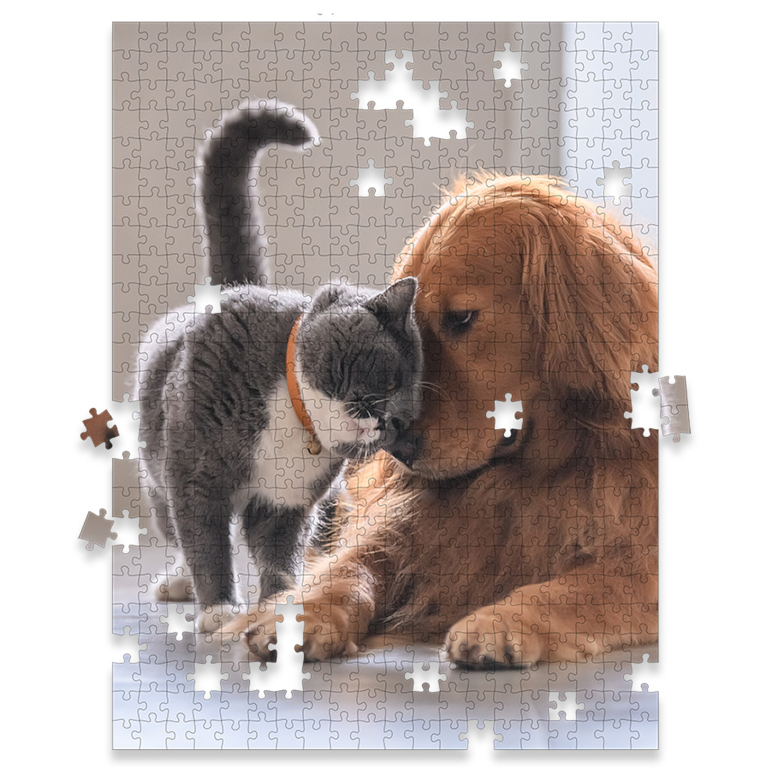 Personalized Name Puzzles for Children Personalized Pet Photo Puzzle, Portrait/Vertical - 500 Pieces from I See Me!