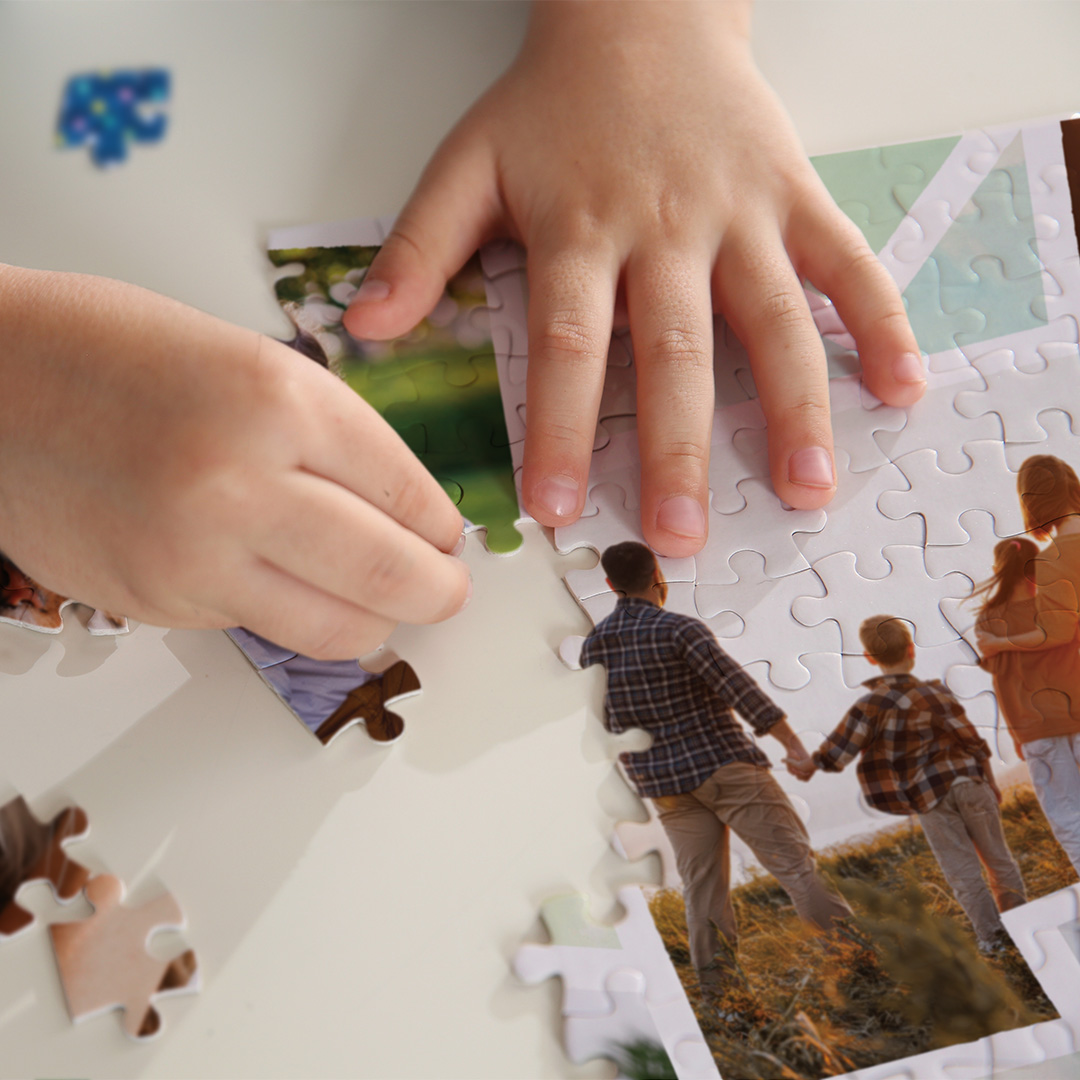 Personalized Photo Collage Puzzle - 500 Pieces