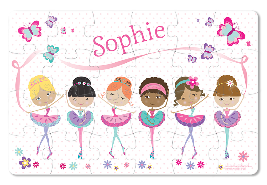 Prima Ballerina Personalized Puzzle