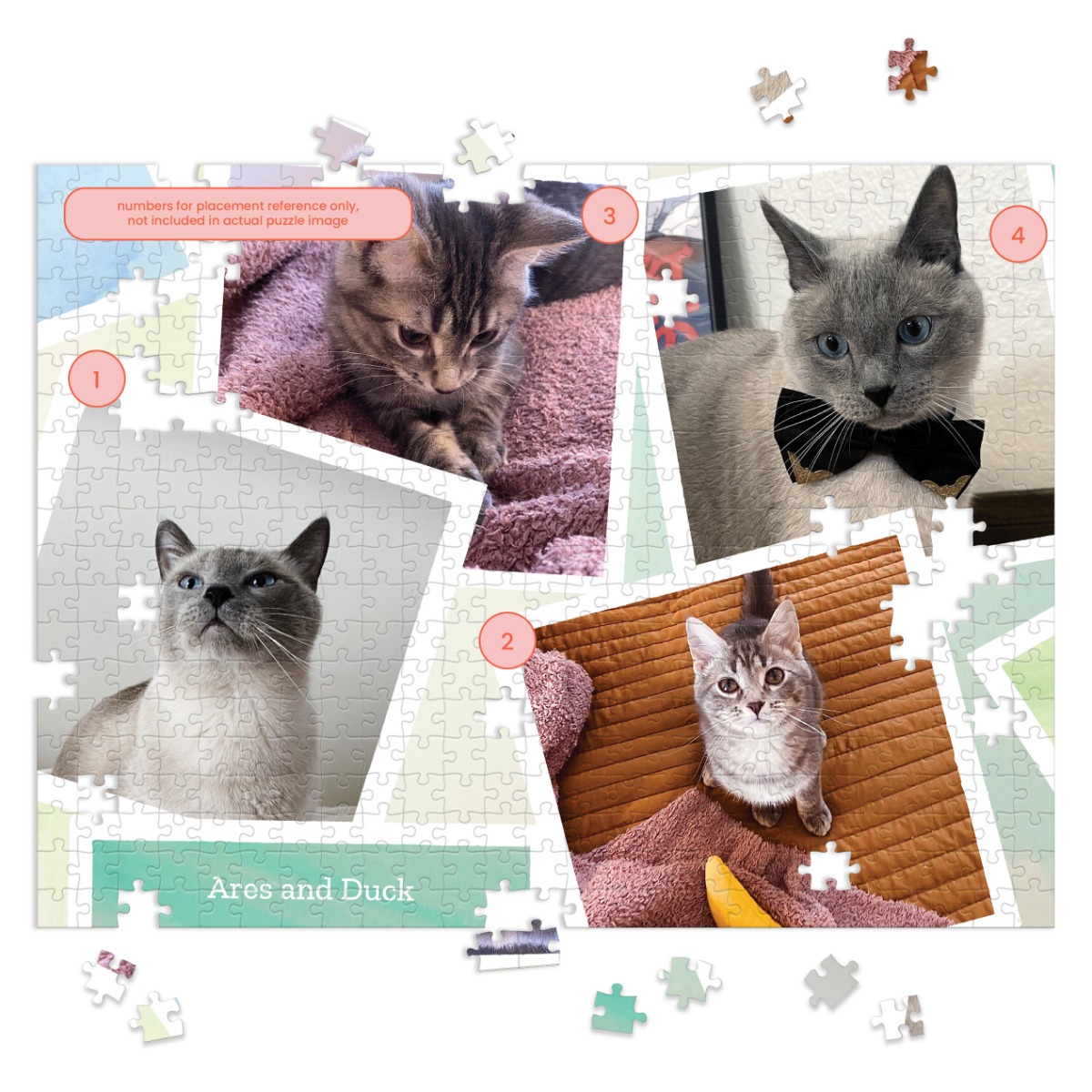 Personalized Photo Collage Puzzle - 500 Pieces