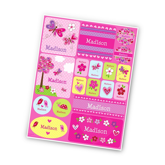 Who Loves Me? Pink Personalized Storybook & Stickers Gift Set