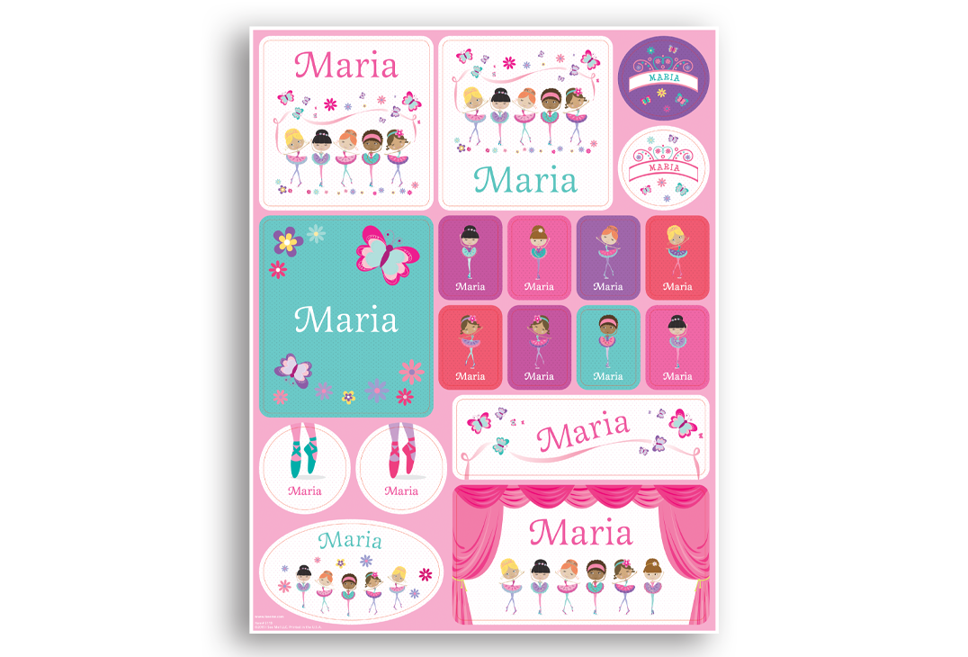 Prima Ballerinas Stickers