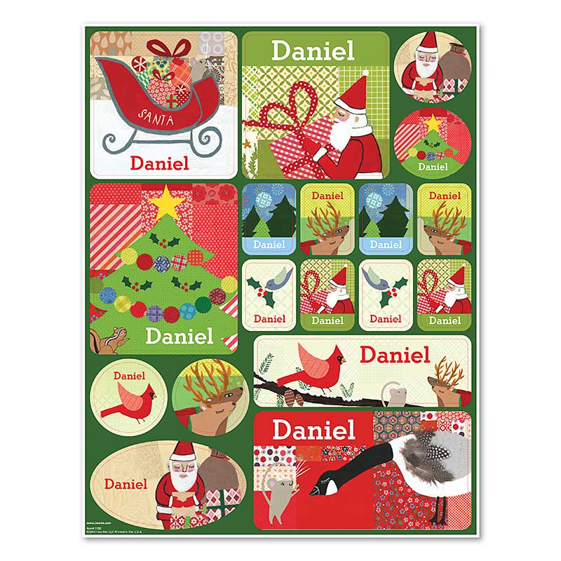 My Very Merry Christmas Personalized Stickers