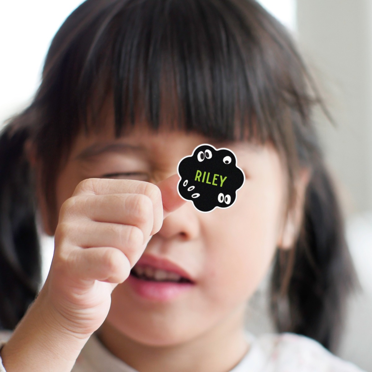 Monster Mash-up Personalized Stickers
