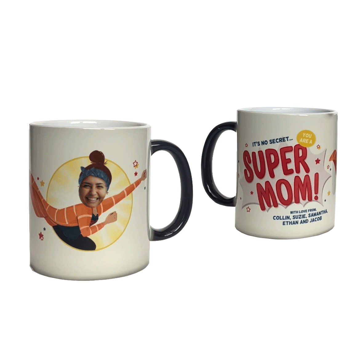 Super Mom Book and ColorChanging Mug Gift Set