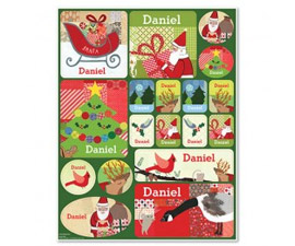 My Very Merry Christmas Personalized Stickers
