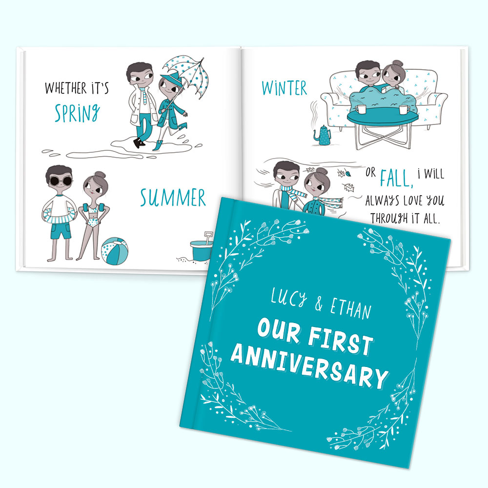 Personalized Book for Girlfriend Custom Love Book Book of Us