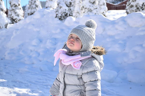 warm winter baby outfit