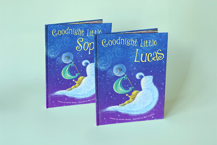 Goodnight Little Me personalized book